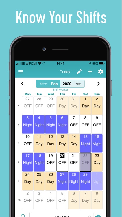 My Shift Planner - Calendar screenshot-0