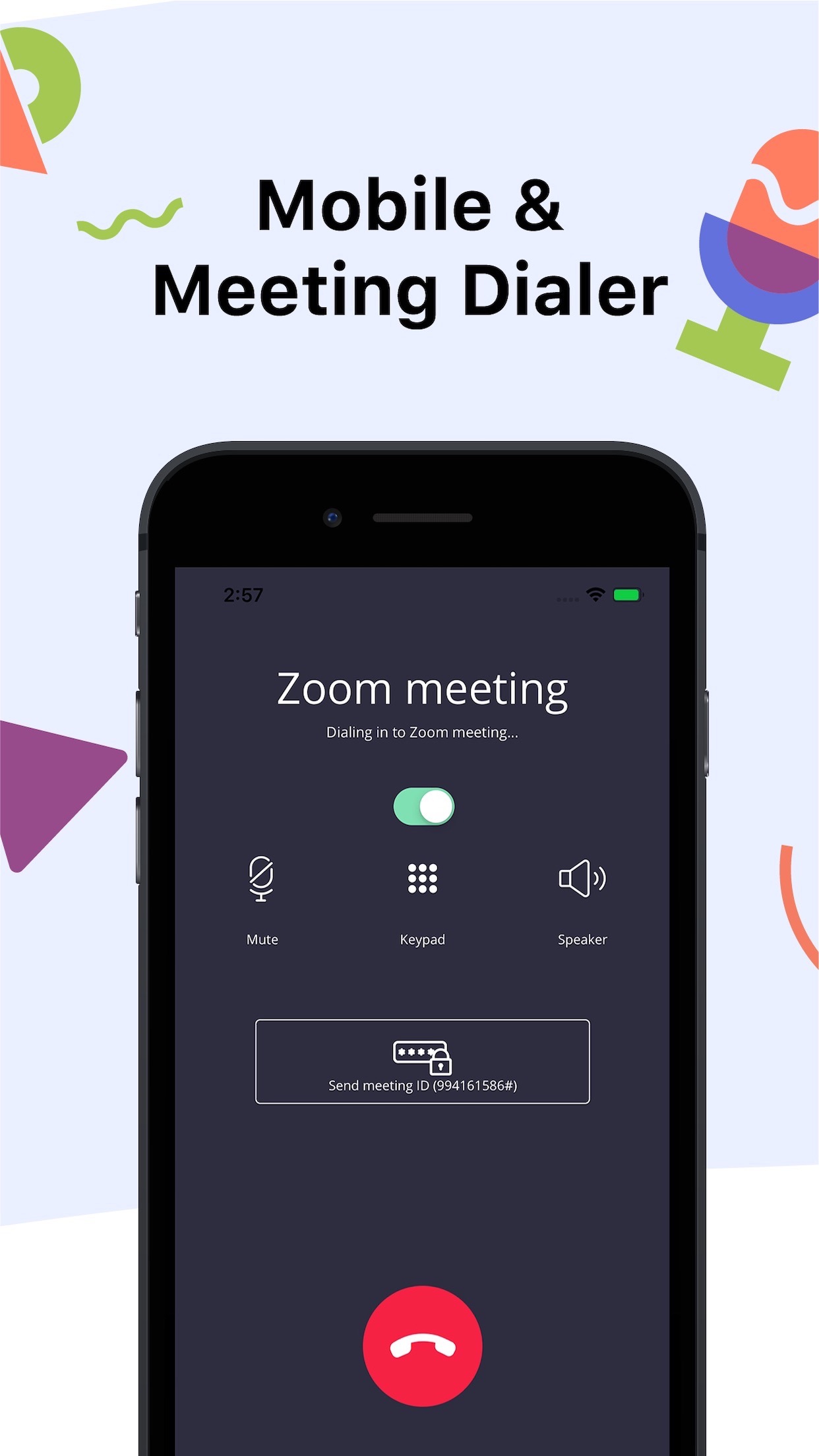 Screenshot do app Krisp: Noise Cancelling Dialer