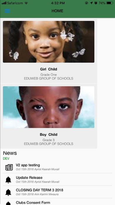 Eduweb Parents screenshot 2