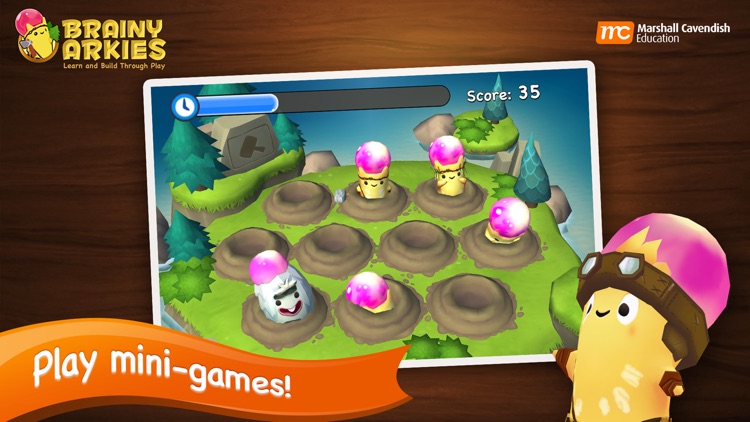 Brainy Arkies: Math Game screenshot-3
