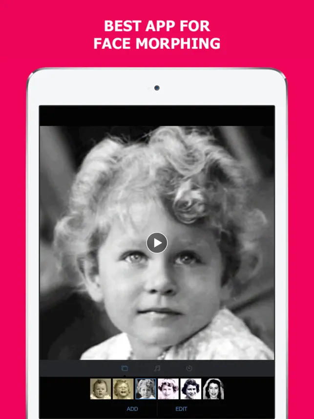 Captura de Pantalla 1 MORPH - Face Story & Flipagram iphone