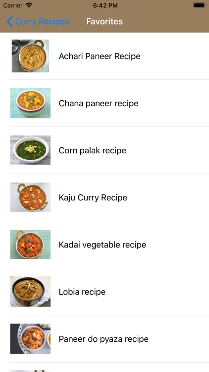 Curry(Gravy Dishes) Recipes screenshot-7