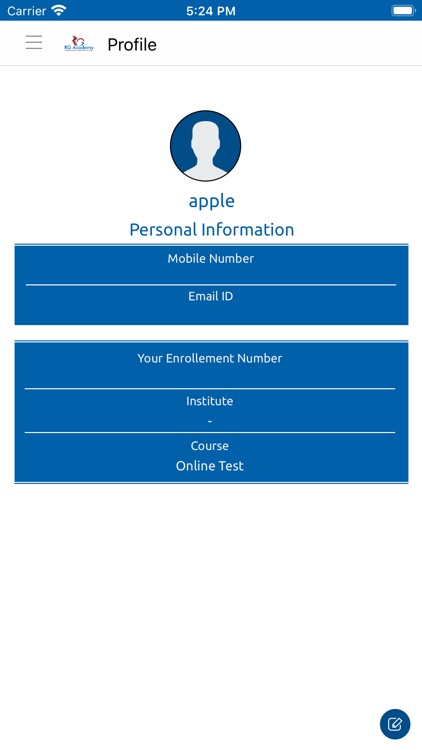 RG Academy Test APP screenshot-4
