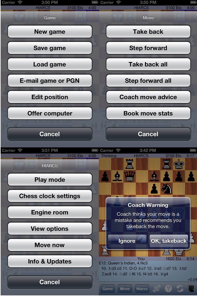 HIARCS Chess screenshot 3