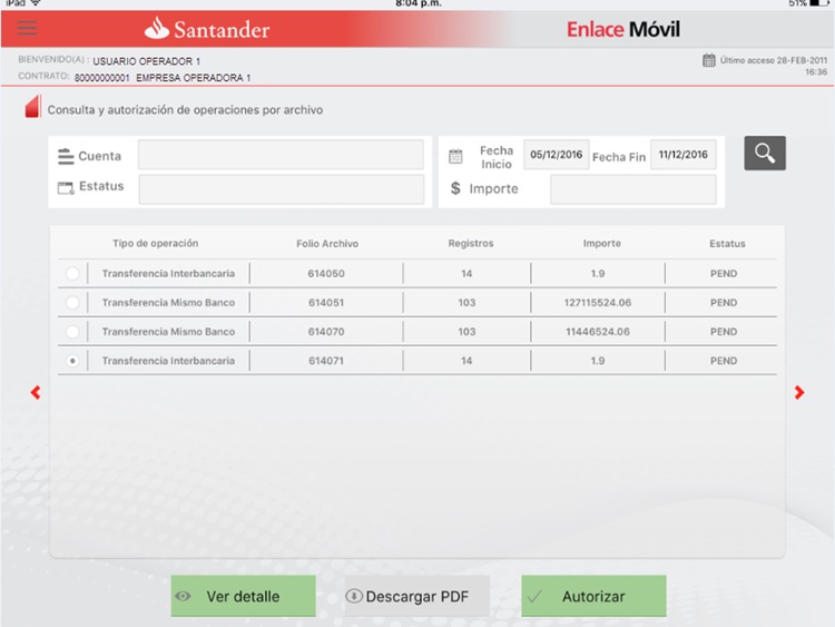 Enlace Móvil (Tabletas)