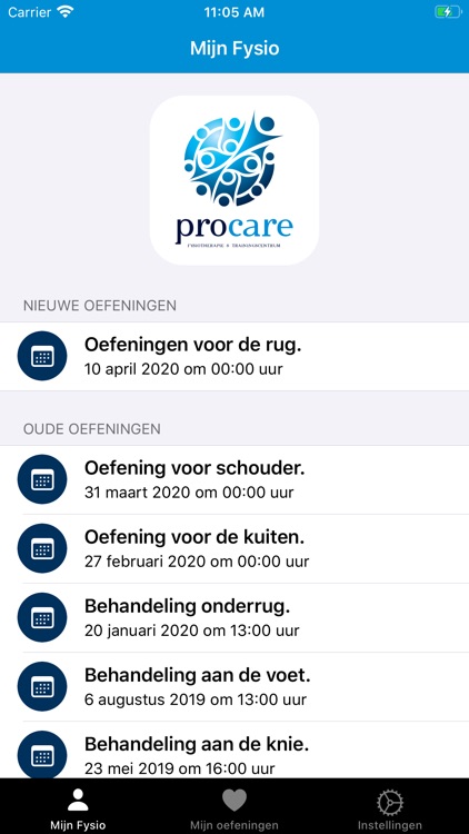 App de Fysio - by Procare