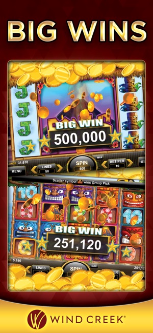 Wind creek casino app free play online