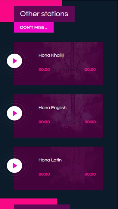 Hona Radio App screenshot 4