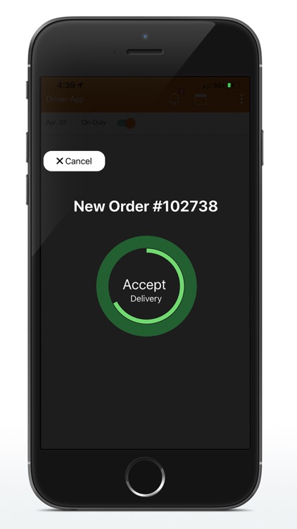 Online Restaurants Driver App