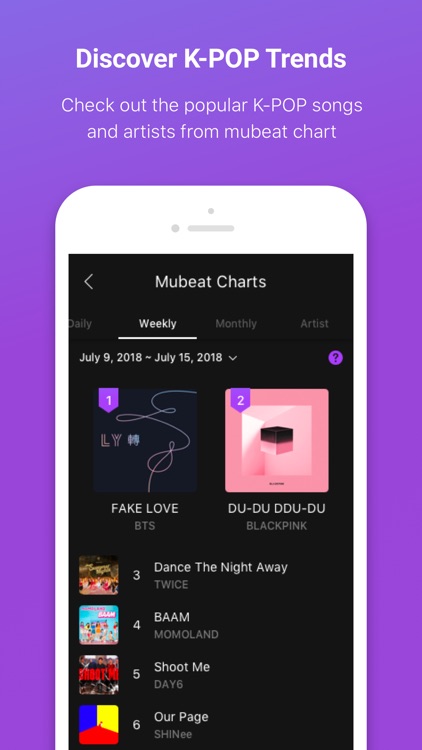 Mubeat for KPOP Lovers screenshot-4