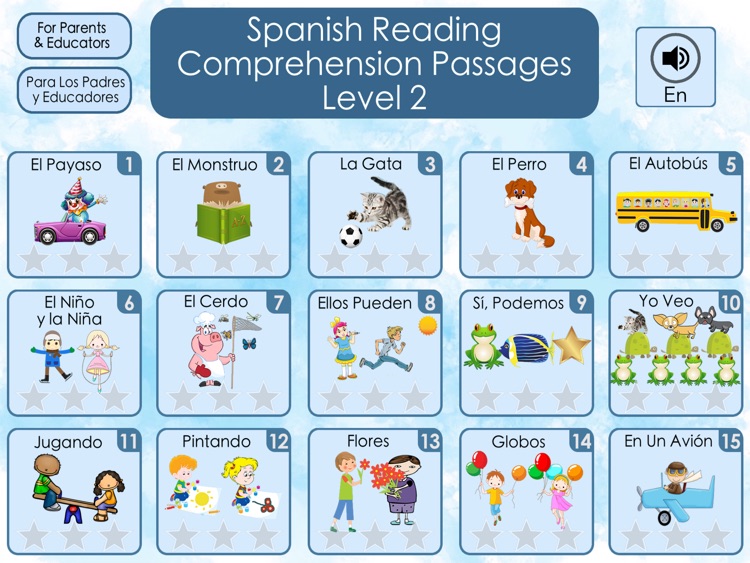 Spanish Guided Reading Level 2