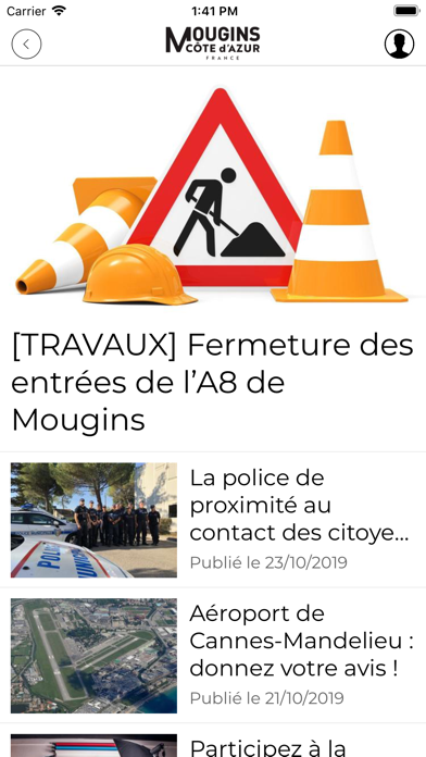 Mougins screenshot 2