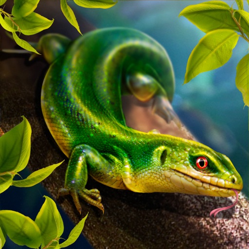 Lizard Life Survival Simulator iOS App