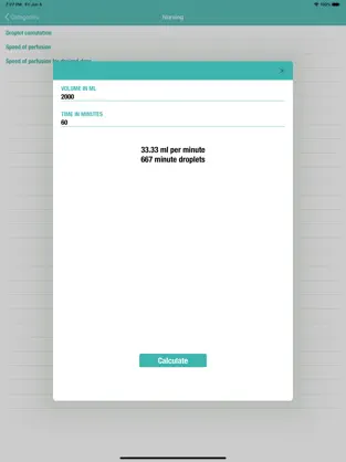 Ergreifen 1 Calculadora Medica App iphone