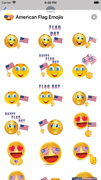 American Flag Emojis