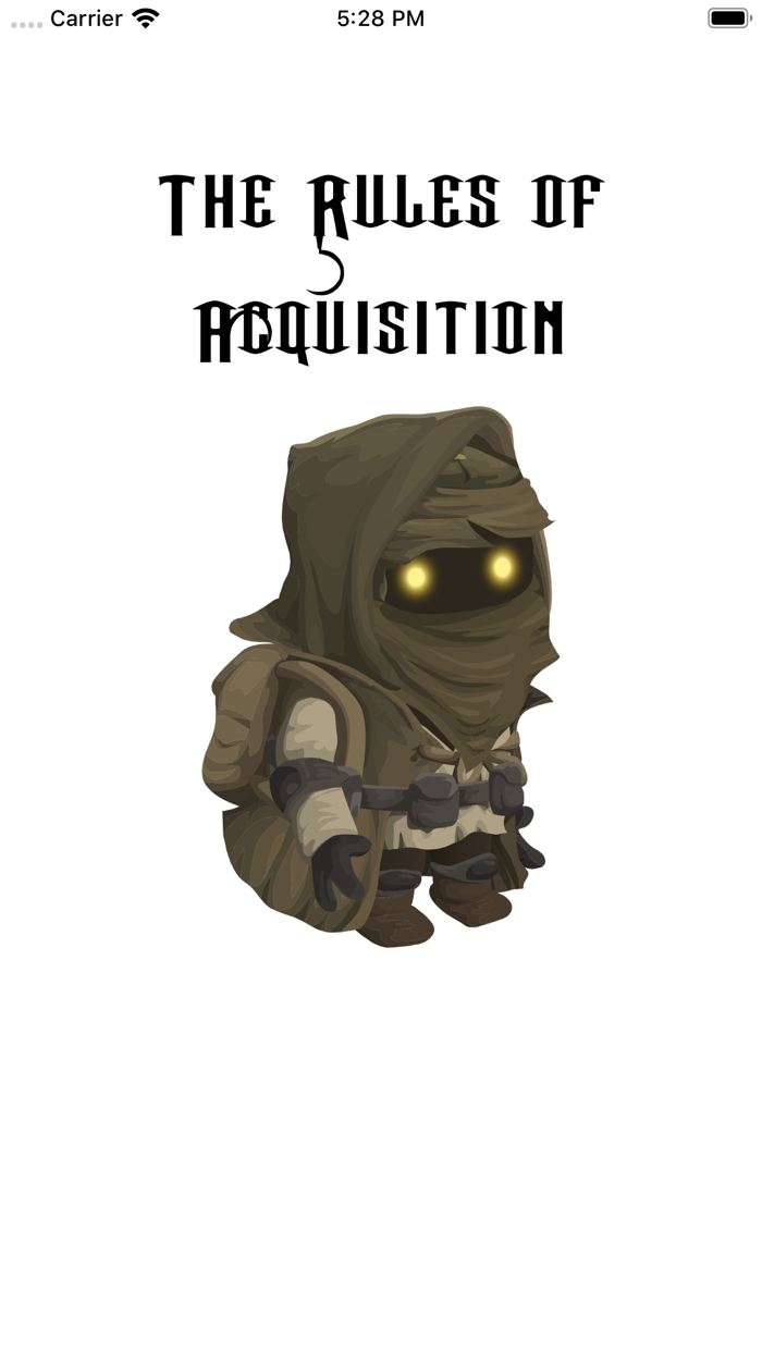 The Rules of Acquisition