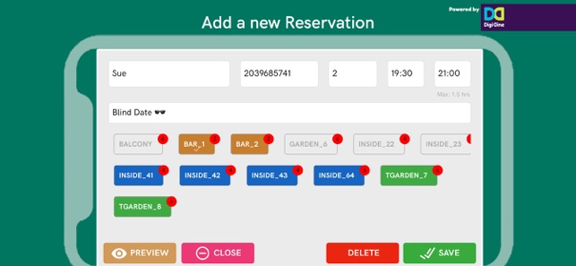 Restaurant Seating Planner(圖2)-速報App