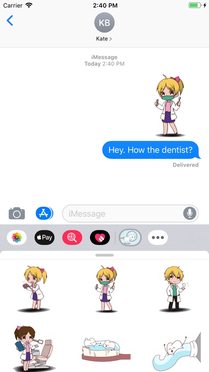 Dentist Teeth Stickers