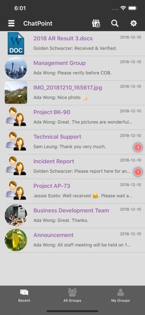 ChatPoint - Team Communication(圖1)-速報App