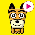 TF-Dog 10 Animation Stickers App Cancel