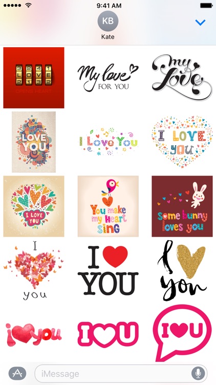 I Love You - Stickers screenshot-3