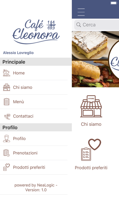 Cafe Eleonora screenshot 2