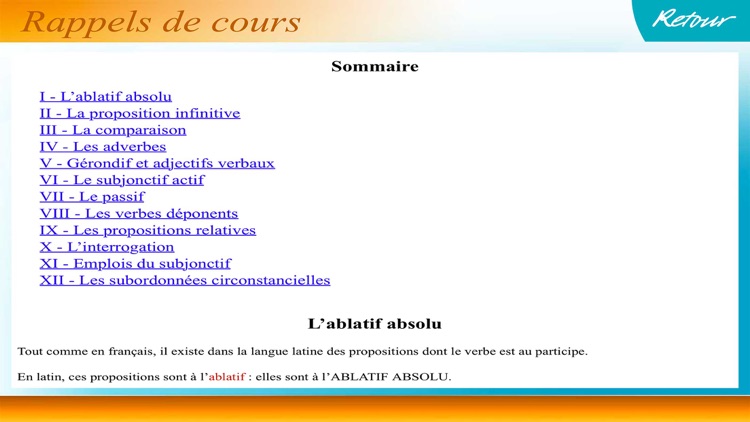 Latin – Niveau 2 screenshot-7