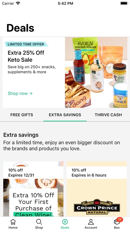 Thrive Market - shop healthy screenshot-4