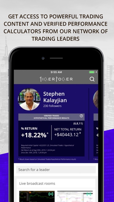 Ticker Tocker Trading Platform screenshot 2