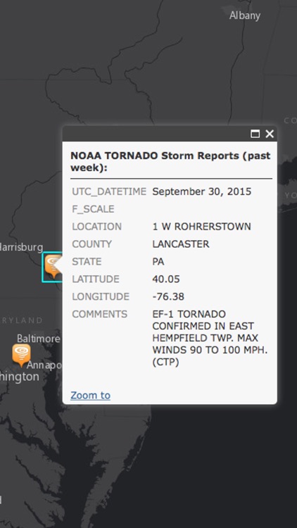 US Weather Storm Reports