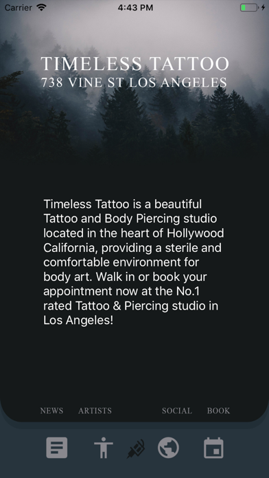 How to cancel & delete Timeless Tattoo & Piercing LA from iphone & ipad 1