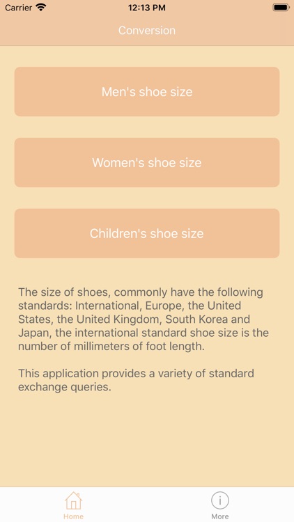 Shoe Size Guide