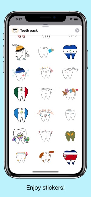 Teeth Emojis & Smiley stickers(圖5)-速報App