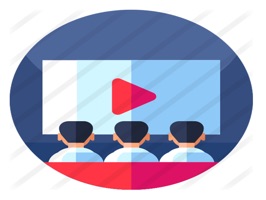 The CinemaBe is a small sticker, which are show the 50 Cinema Be sticker in cartoon