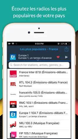 Game screenshot oiRadio France - Live radio apk