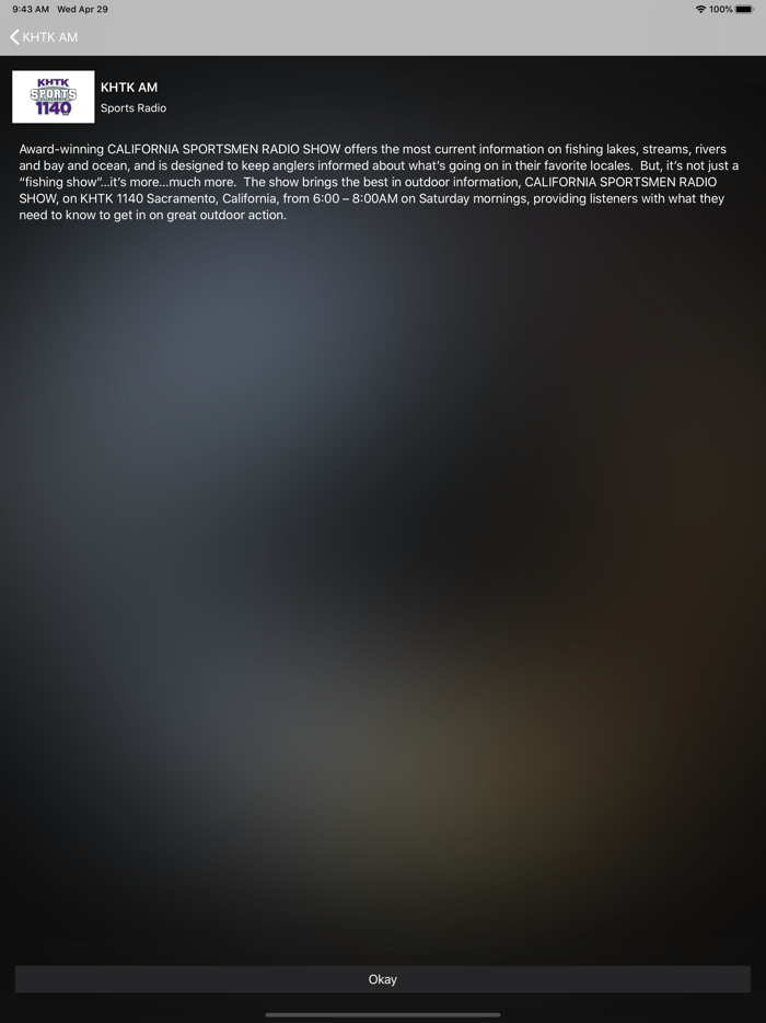 Hunting  Fishing Radio