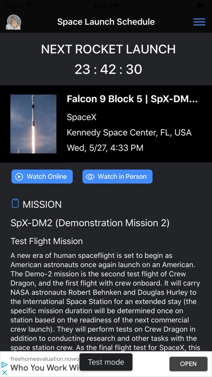 Space Launch Schedule