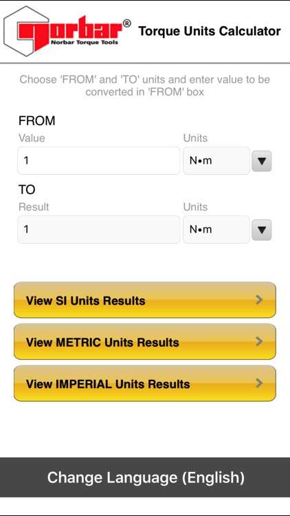 Torque Units Calculator