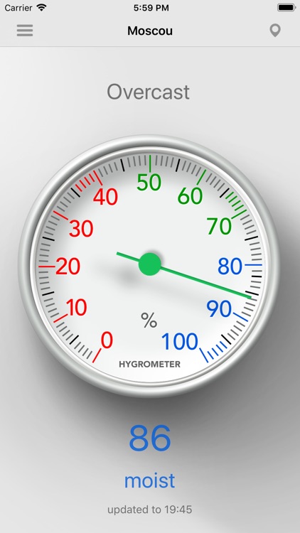 Hygrometer - Check humidity