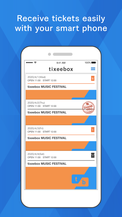 Tixeebox 電子チケットの受取はティクシーボックス Iphone Ipad Apps Appsuke