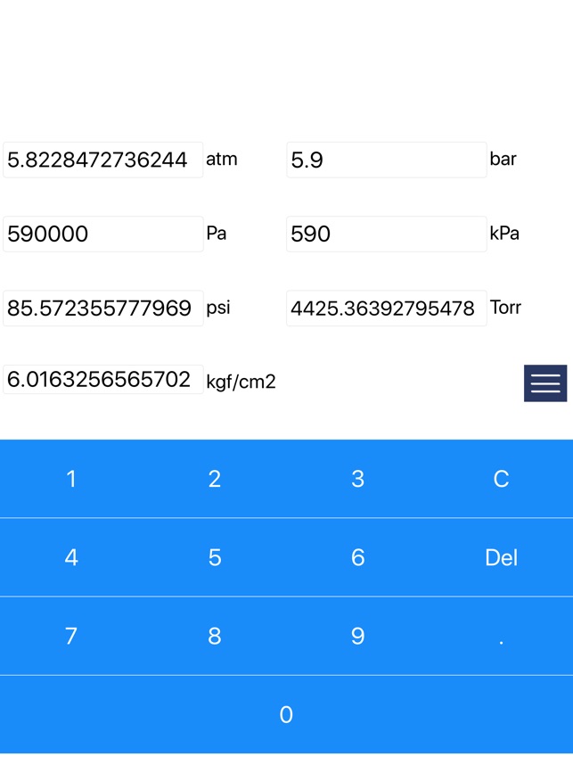 圧力の単位換算 をapp Storeで