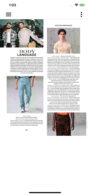 Vogue Hommes(圖3)-速報App