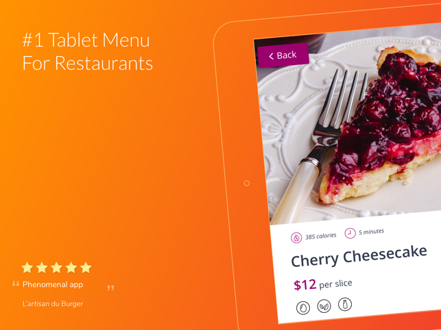 FineDine Menu App