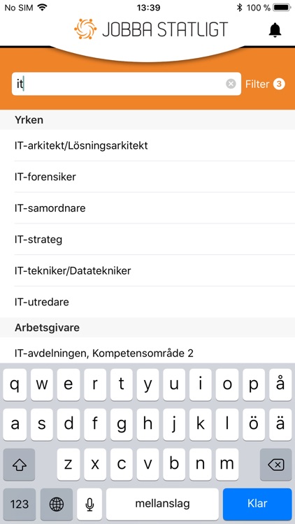 Jobba statligt screenshot-3