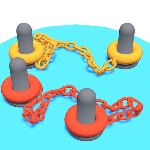 Knots Stack 3D - Sort Chains