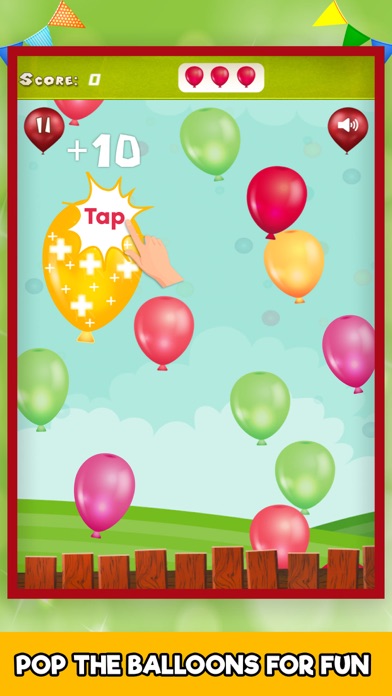 How to cancel & delete Baby Balloon Pop Kids Popping from iphone & ipad 1