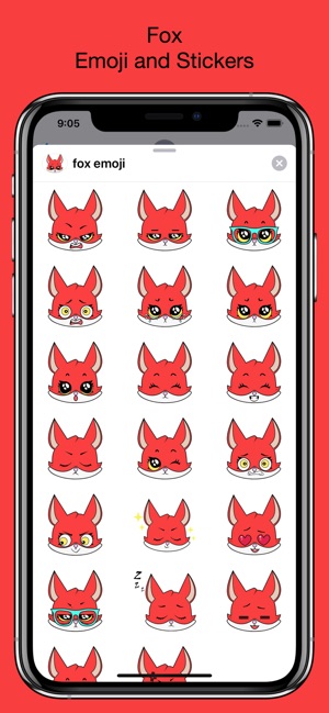 Fox emoji stickers pack(圖1)-速報App