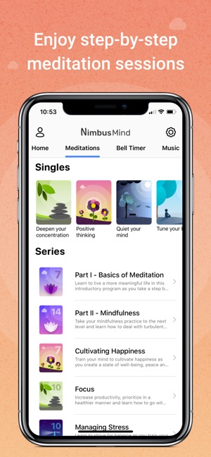 Guided Meditation - NimbusMind(圖4)-速報App