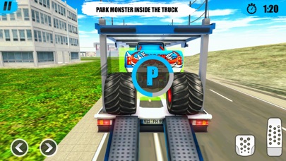 Monster Truck Transporter screenshot 2