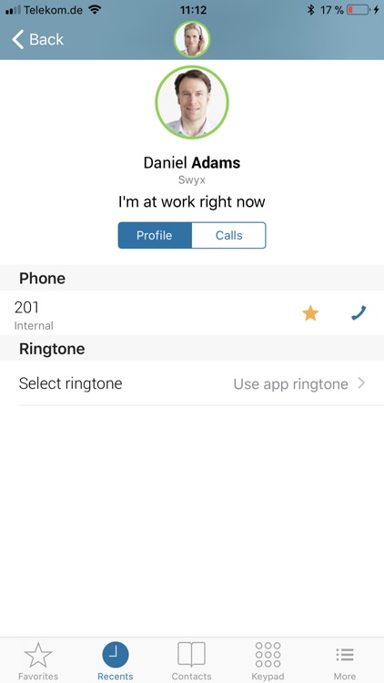 Swyx Mobile screenshot-4